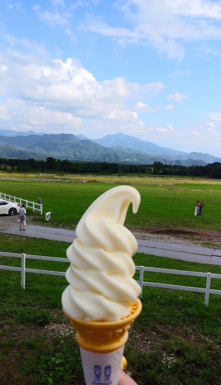 ～清泉寮のソフトクリーム～