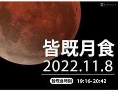 11月8日「皆既月食」