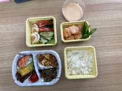 !(^^)!友人手作り弁当!(^^)!