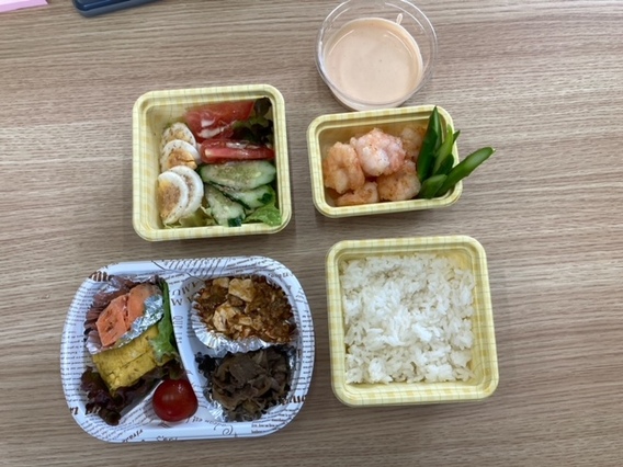 !(^^)!友人手作り弁当!(^^)!