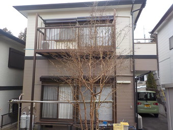 戸建て外壁　塗装後