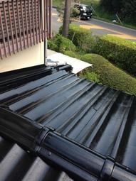 屋根塗装工事　施工後