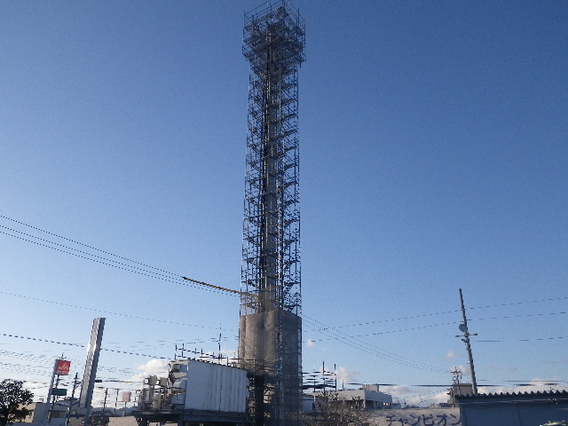 鉄塔塗装・・・